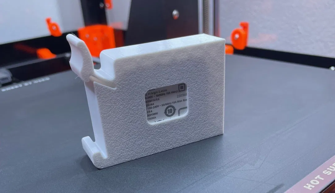 Giá gắn DIN rail cho Sonoff Mini R4 - Image 4