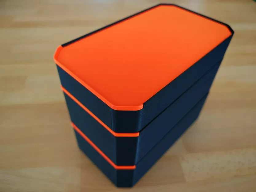 Hộp parametric nắp trượt, xếp chồng được - Image 1