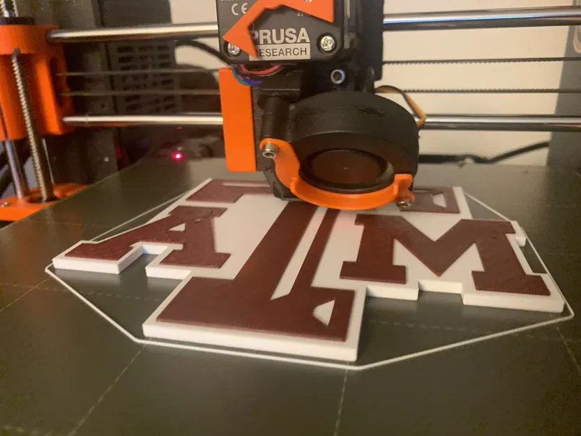 Nam châm logo Texas A&M (captured magnets) - Image 1