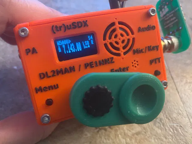 (tr)uSDX Knob Spinner – Cần gạt quay núm - Image 1