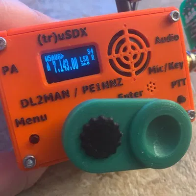 (tr)uSDX Knob Spinner – Cần gạt quay núm