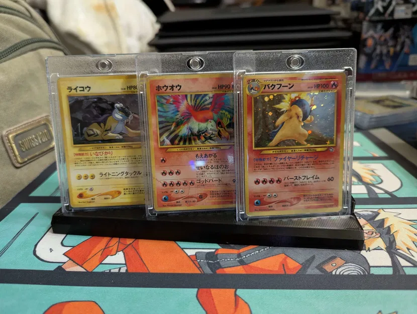 TCG Magnetic Card Holder Display Shelf Remix - Image 1