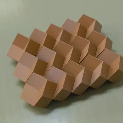 Concave Rhombic Dodecahedron (Khối thoi mười hai mặt lõm)