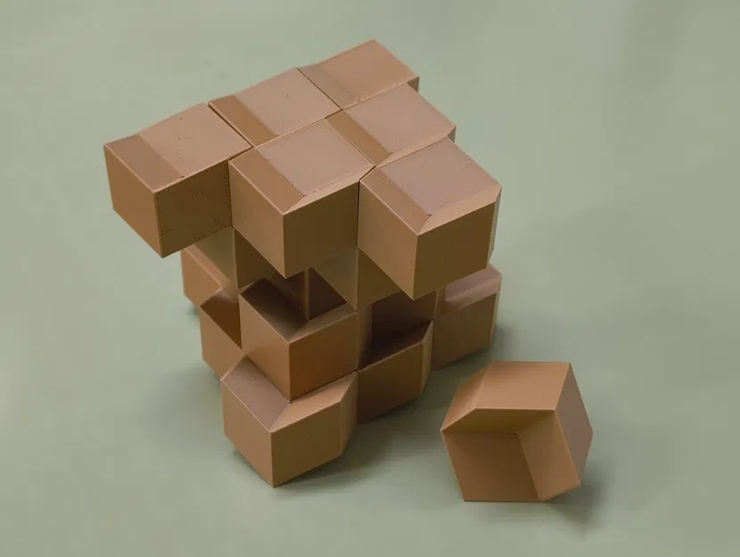 Concave Rhombic Dodecahedron (Khối thoi mười hai mặt lõm) - Image 4