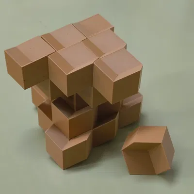 Concave Rhombic Dodecahedron (Khối thoi mười hai mặt lõm)