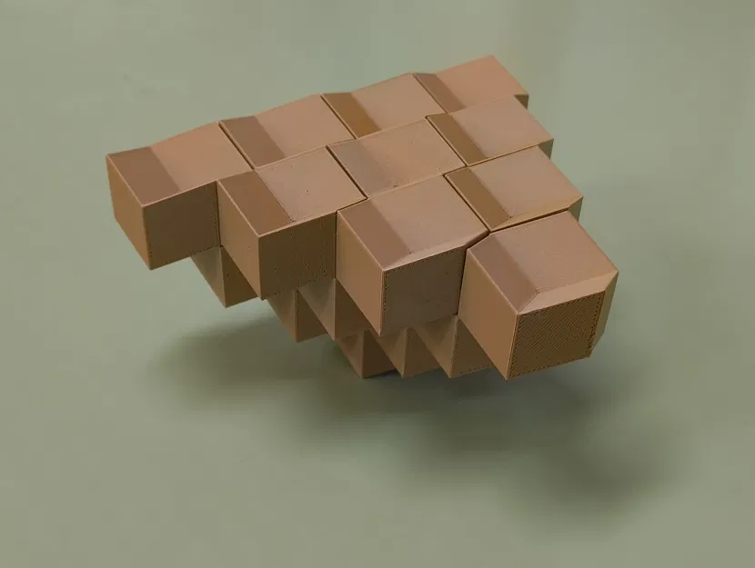 Concave Rhombic Dodecahedron (Khối thoi mười hai mặt lõm) - Image 6