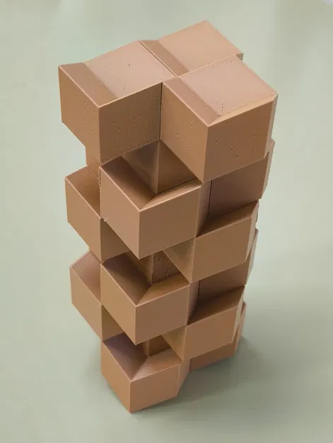 Concave Rhombic Dodecahedron (Khối thoi mười hai mặt lõm) - Image 7