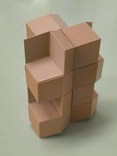 Concave Rhombic Dodecahedron (Khối thoi mười hai mặt lõm) - Image 8