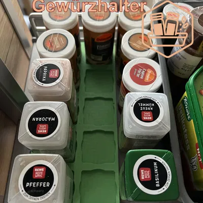 Gewürz Organizer Apotheker Schrank – Khay giữ gia vị cho tủ kéo