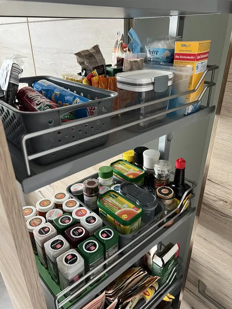 Gewürz Organizer Apotheker Schrank – Khay giữ gia vị cho tủ kéo - Image 2