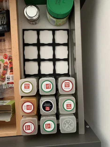 Khay để gia vị cho Rewe/Ostaman Gewüze halter (bản 3x3) - Image 1