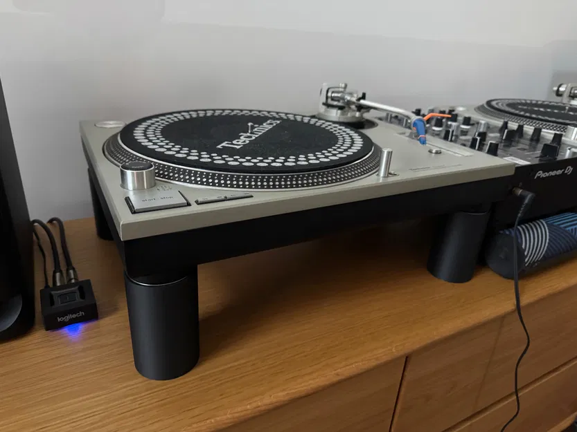 Chân kê nâng bàn xoay Technics 1200/1210 mk2 mk3 mk5 (Riser Stand) - Image 1