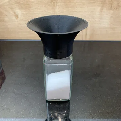 Phễu chiết gia vị rảnh tay cho hũ thủy tinh Rewe (Gewürzglas trichter)