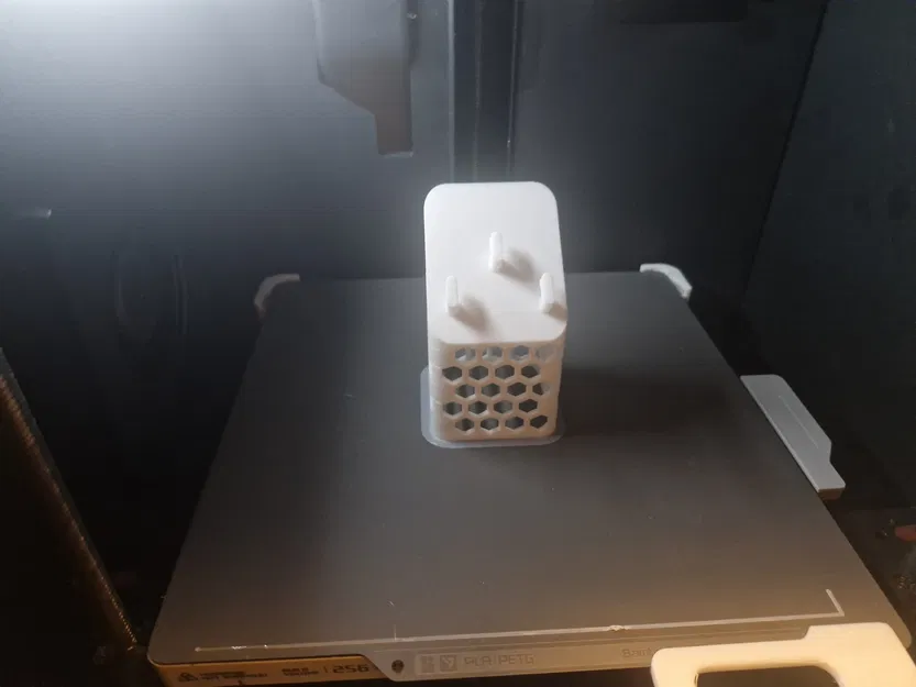 Hộp đựng Skadis dạng nghiêng, không cần support, honeycomb - Image 4