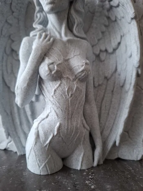 Thiên Thần Đá – Tượng Phù Điêu (Relief Sculpture) - Image 5