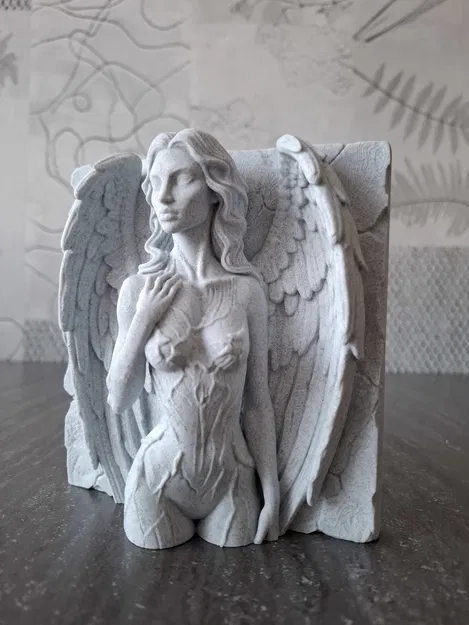 Thiên Thần Đá – Tượng Phù Điêu (Relief Sculpture) - Image 6