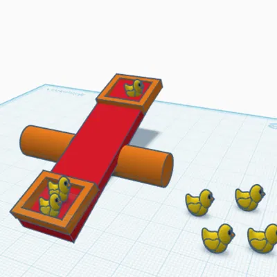 Cân thăng bằng đơn giản cho trẻ em