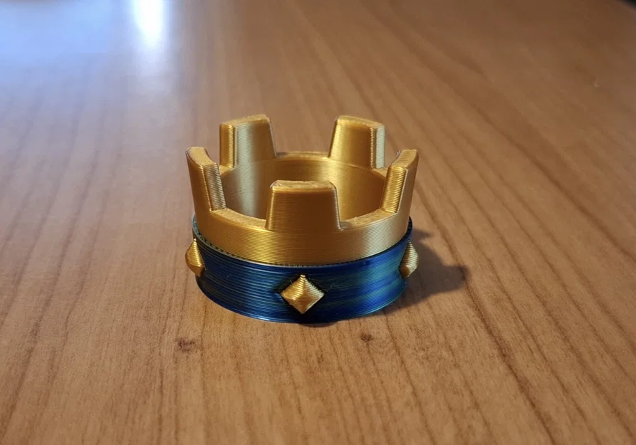 Vương miện Clash Royale (Krone) xanh và đỏ - Image 1