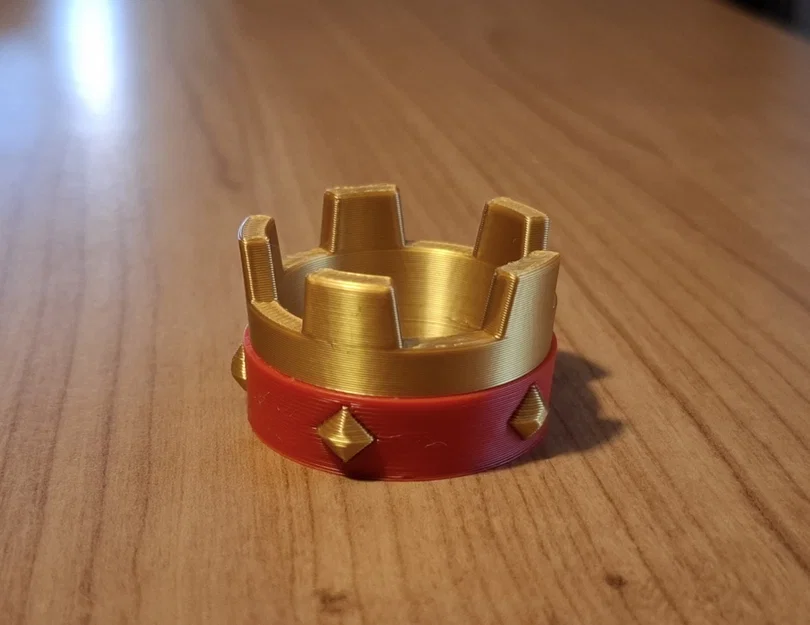 Vương miện Clash Royale (Krone) xanh và đỏ - Image 2