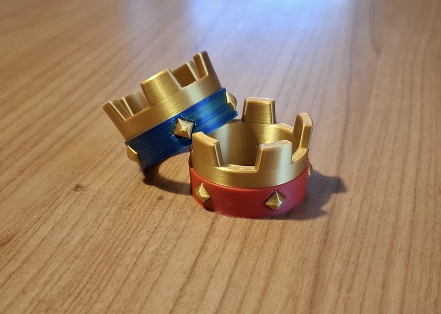 Vương miện Clash Royale (Krone) xanh và đỏ - Image 3
