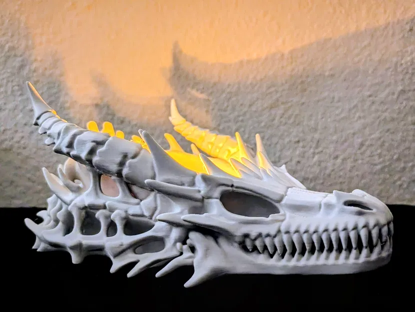 Bát Đựng Đồ & Đế Nến Hộp Sọ Rồng - Image 2