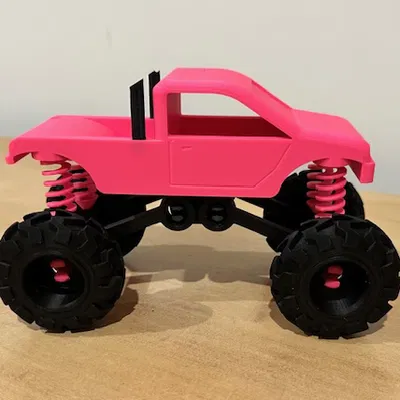 Xe Tải Quái Vật (Monster Truck)!