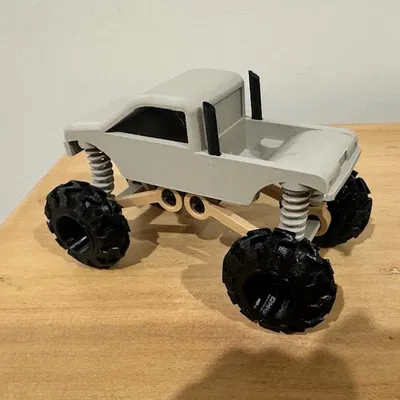 Xe Tải Quái Vật (Monster Truck)!