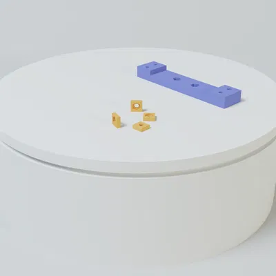 Ngàm/giá đỡ tham số cho IKEA Fridans (Parametric IKEA Fridans Mount)