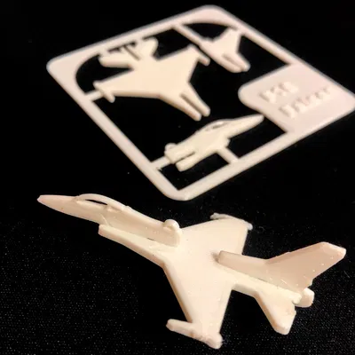 Bộ lắp ráp F-16 Fighting Falcon dạng Kit Card - Tỉ lệ 1:288