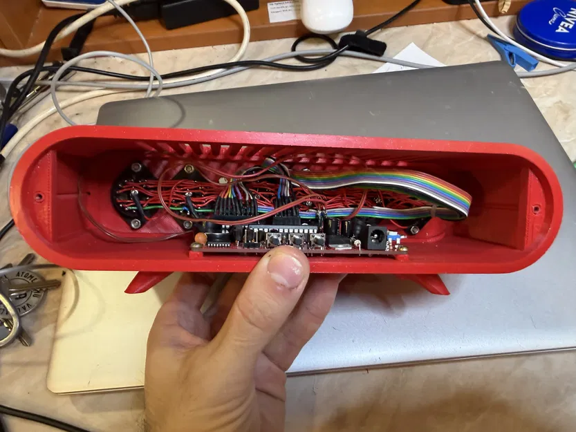 Vỏ đồng hồ Nixie diynixie z560m (nixie clock housing) - Image 3