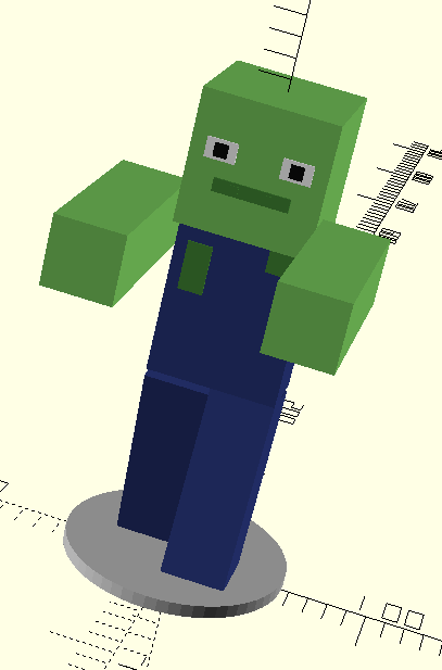 Minecraft Mobs – Bộ mob để bàn (Zombie, Cow, Enderman) - Image 5