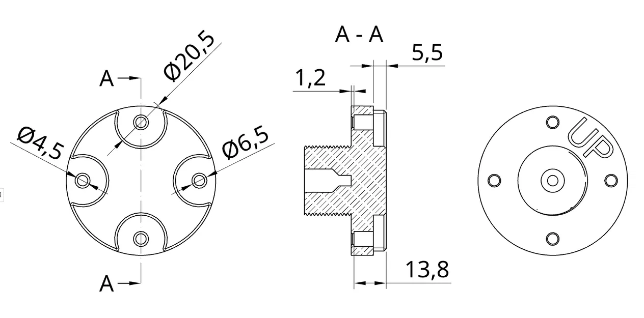 Giá treo cáp Type 2 gắn nam châm - Image 2