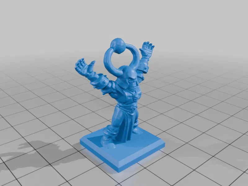 Tiny Heroquest Chaos Sorcerer – Pháp sư Hỗn Mang phong cách Tiny - Image 1