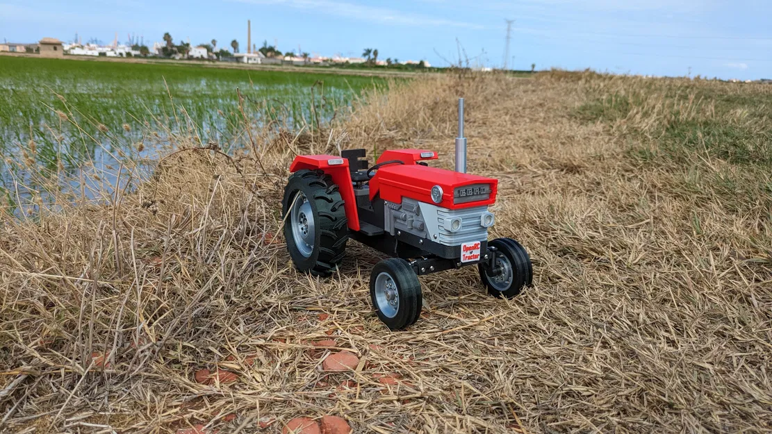 OpenRC Tractor MK2.4 – Máy kéo RC phiên bản nâng cấp - Image 2