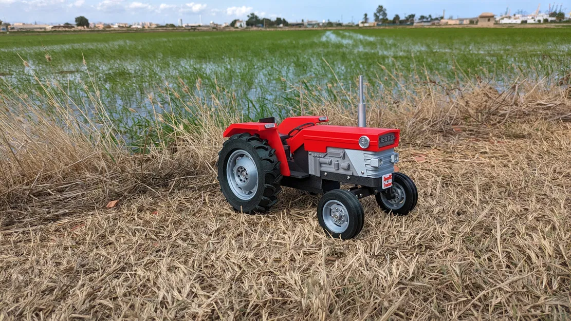 OpenRC Tractor MK2.4 – Máy kéo RC phiên bản nâng cấp - Image 4
