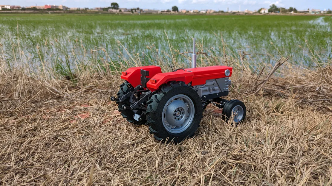 OpenRC Tractor MK2.4 – Máy kéo RC phiên bản nâng cấp - Image 6