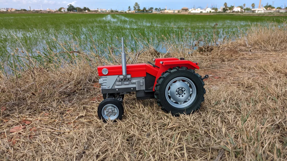OpenRC Tractor MK2.4 – Máy kéo RC phiên bản nâng cấp - Image 7