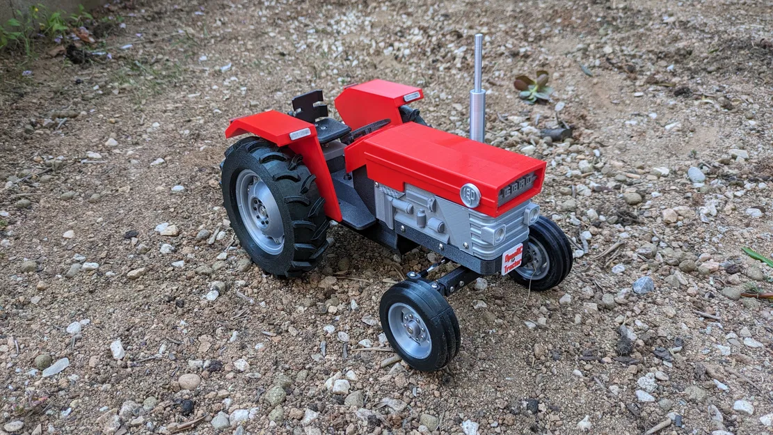 OpenRC Tractor MK2.4 – Máy kéo RC phiên bản nâng cấp - Image 9
