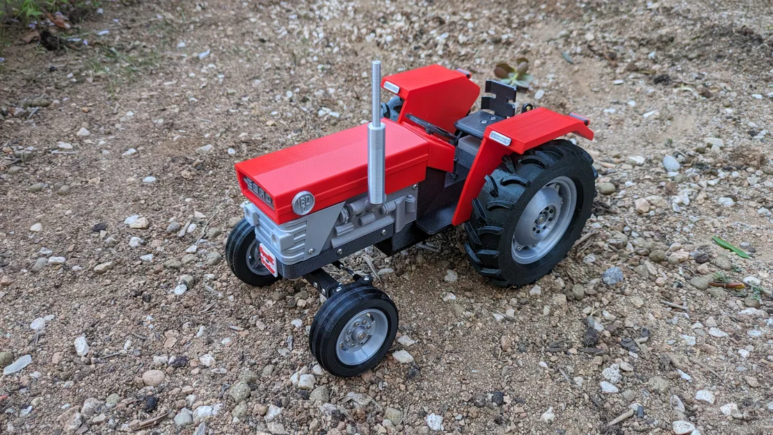 OpenRC Tractor MK2.4 – Máy kéo RC phiên bản nâng cấp - Image 10