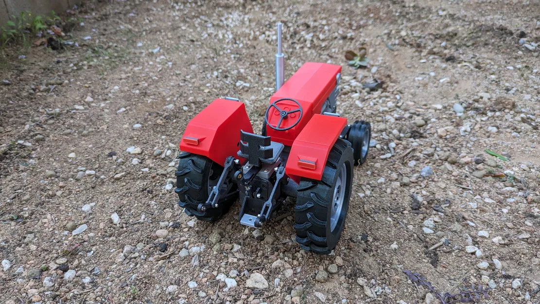 OpenRC Tractor MK2.4 – Máy kéo RC phiên bản nâng cấp - Image 11