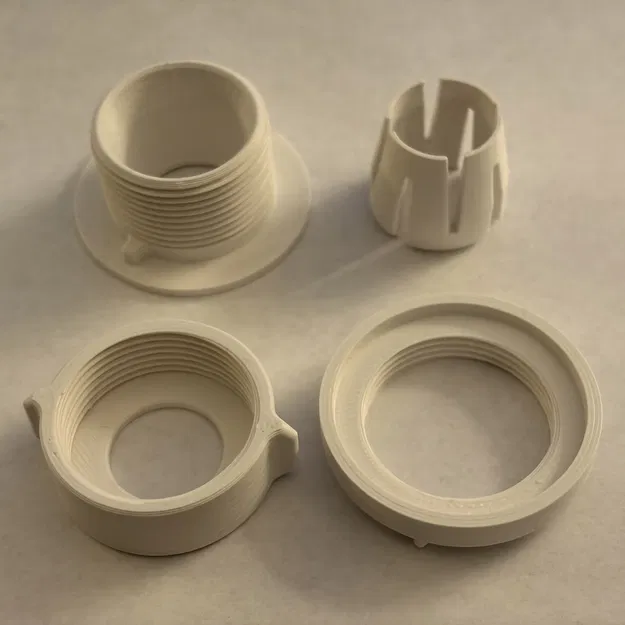 Collet gắn bulkhead cho ống 16 mm - Image 3