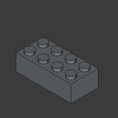 Khối LEGO tiêu chuẩn 2x4 (lego standert block 2-4)