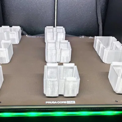 Hệ thống hộp modular cho KISTENBERG / Prosperplast NORT 12 Organizer