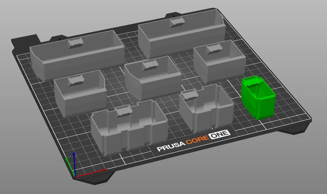 Hệ thống hộp modular cho KISTENBERG / Prosperplast NORT 12 Organizer - Image 35