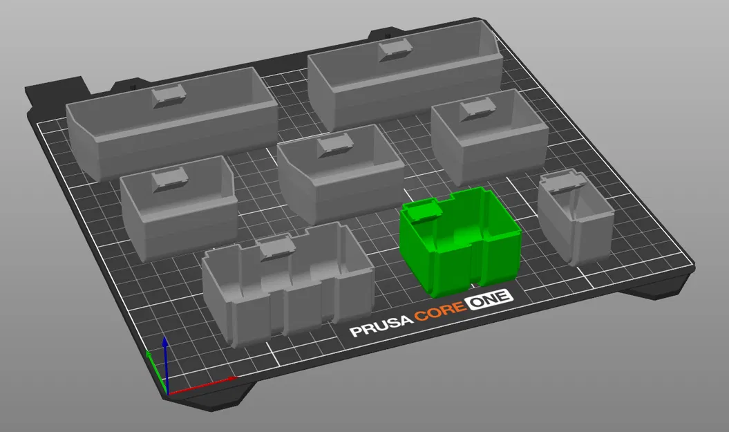 Hệ thống hộp modular cho KISTENBERG / Prosperplast NORT 12 Organizer - Image 36