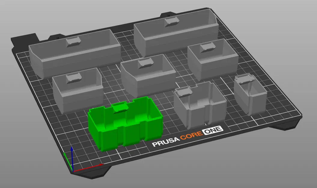 Hệ thống hộp modular cho KISTENBERG / Prosperplast NORT 12 Organizer - Image 37