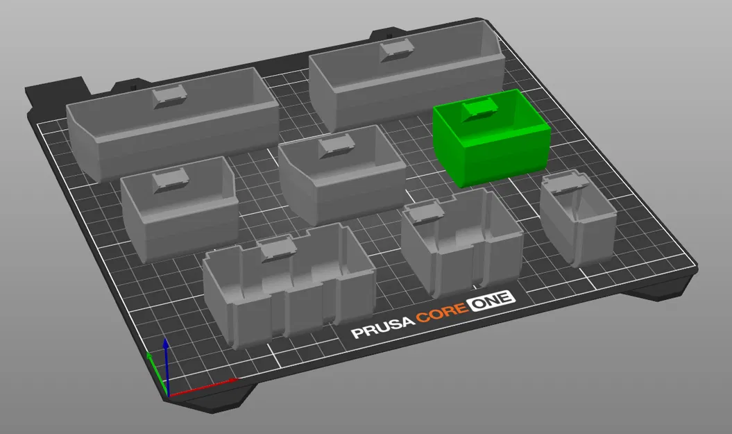 Hệ thống hộp modular cho KISTENBERG / Prosperplast NORT 12 Organizer - Image 38