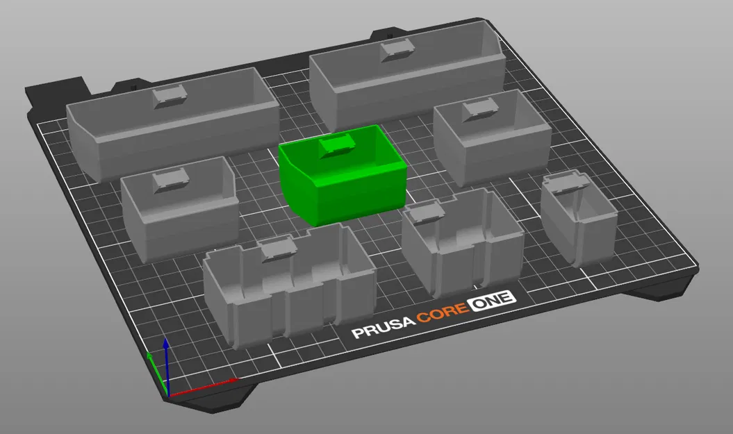 Hệ thống hộp modular cho KISTENBERG / Prosperplast NORT 12 Organizer - Image 39