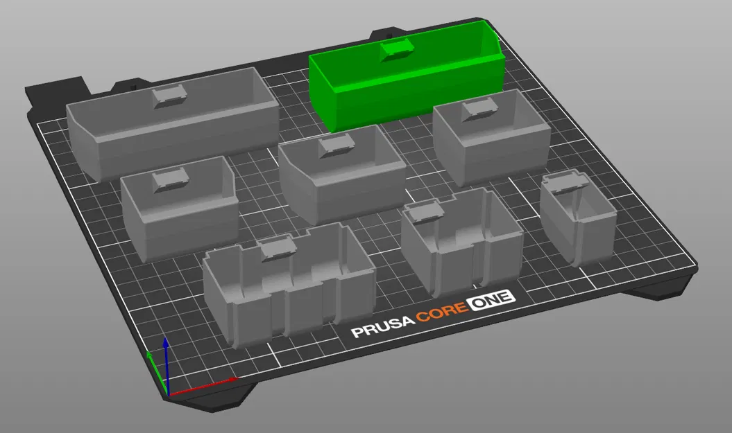 Hệ thống hộp modular cho KISTENBERG / Prosperplast NORT 12 Organizer - Image 41