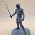 Miniature Luke Skywalker (Star Wars‑inspired) – Mô hình 3D - Thumbnail 3